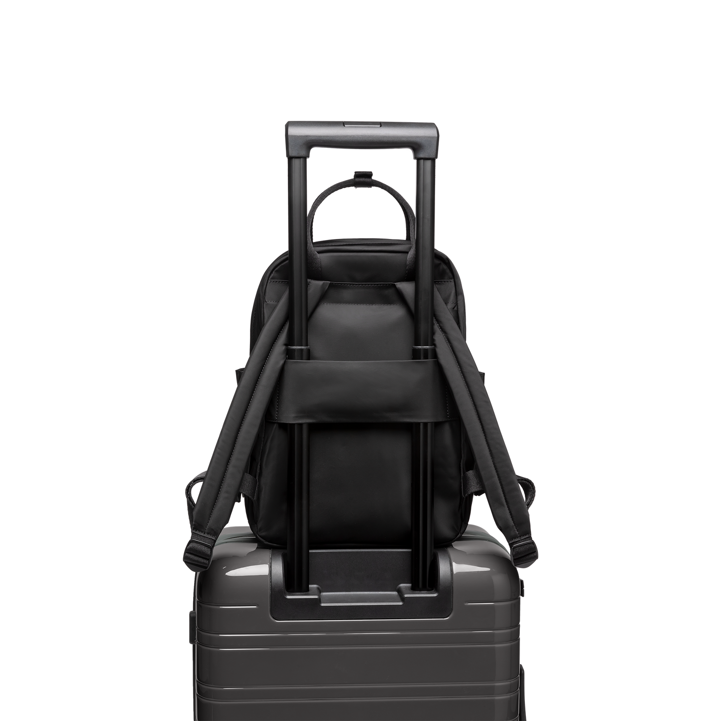 Aoyama Rucksack Small Trolley Rückseite - Wasserabweisend Vegan Ergonomisch - Horizn Studios