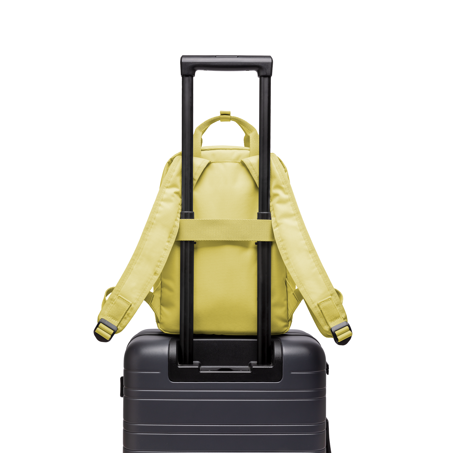 Tragetasche Tasche Small Glossy Lemon Trolley Rückseite - Wasserabweisend Funktional Stilvoll - Horizn Studios
