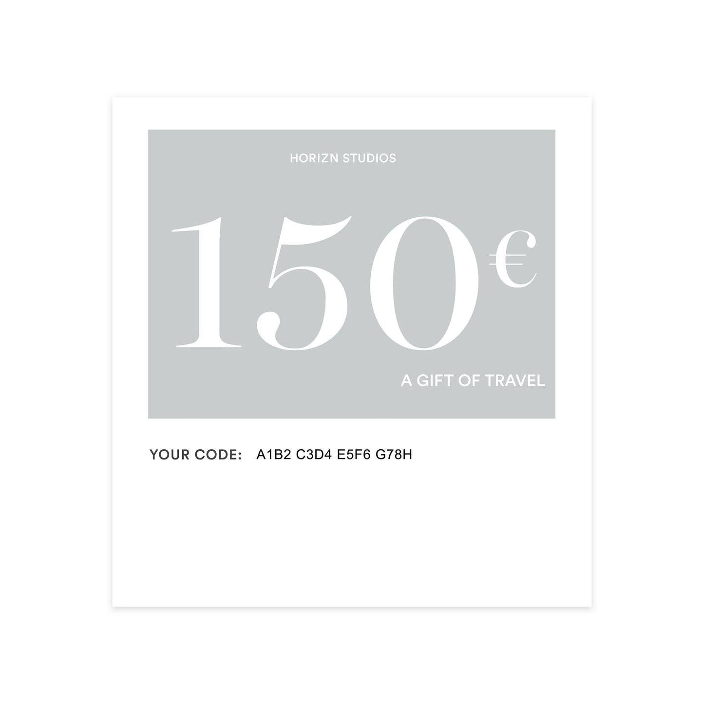 Gift Card Digital - Horizn Studios