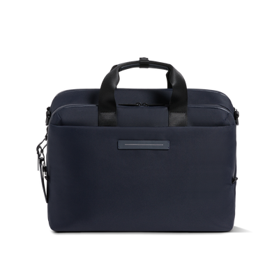 Midtown Series Briefcase Blau Vorderseite - Horizn Studios