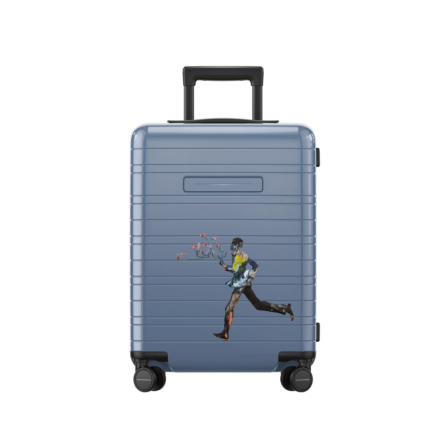 Artist Edition Koffer Essential Glossy Blau Vega Vorderseite - Hartschale Polycarbonat Leicht Robust - Horizn Studios