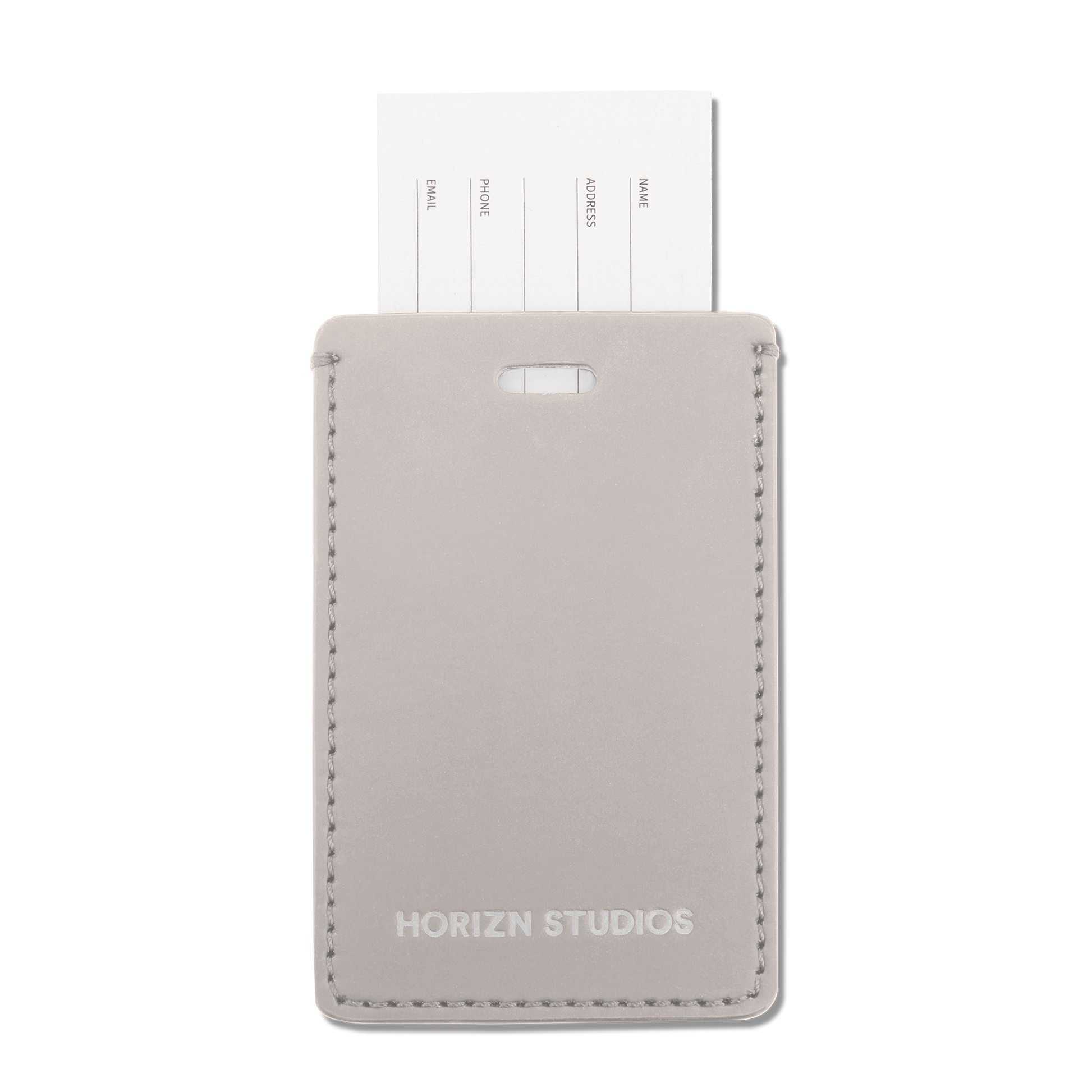 Gepäckanhänger Beige Label - Premium Reiseaccessoire - Horizn Studios