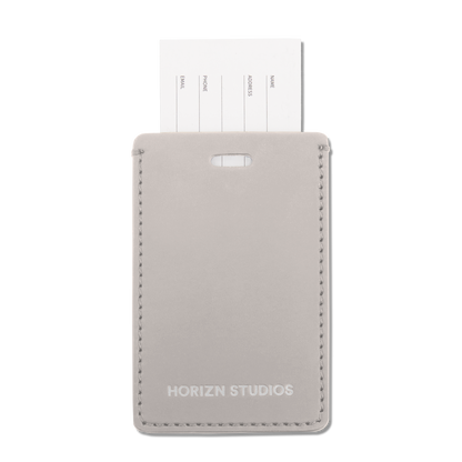 Gepäckanhänger Beige Label - Premium Reiseaccessoire - Horizn Studios