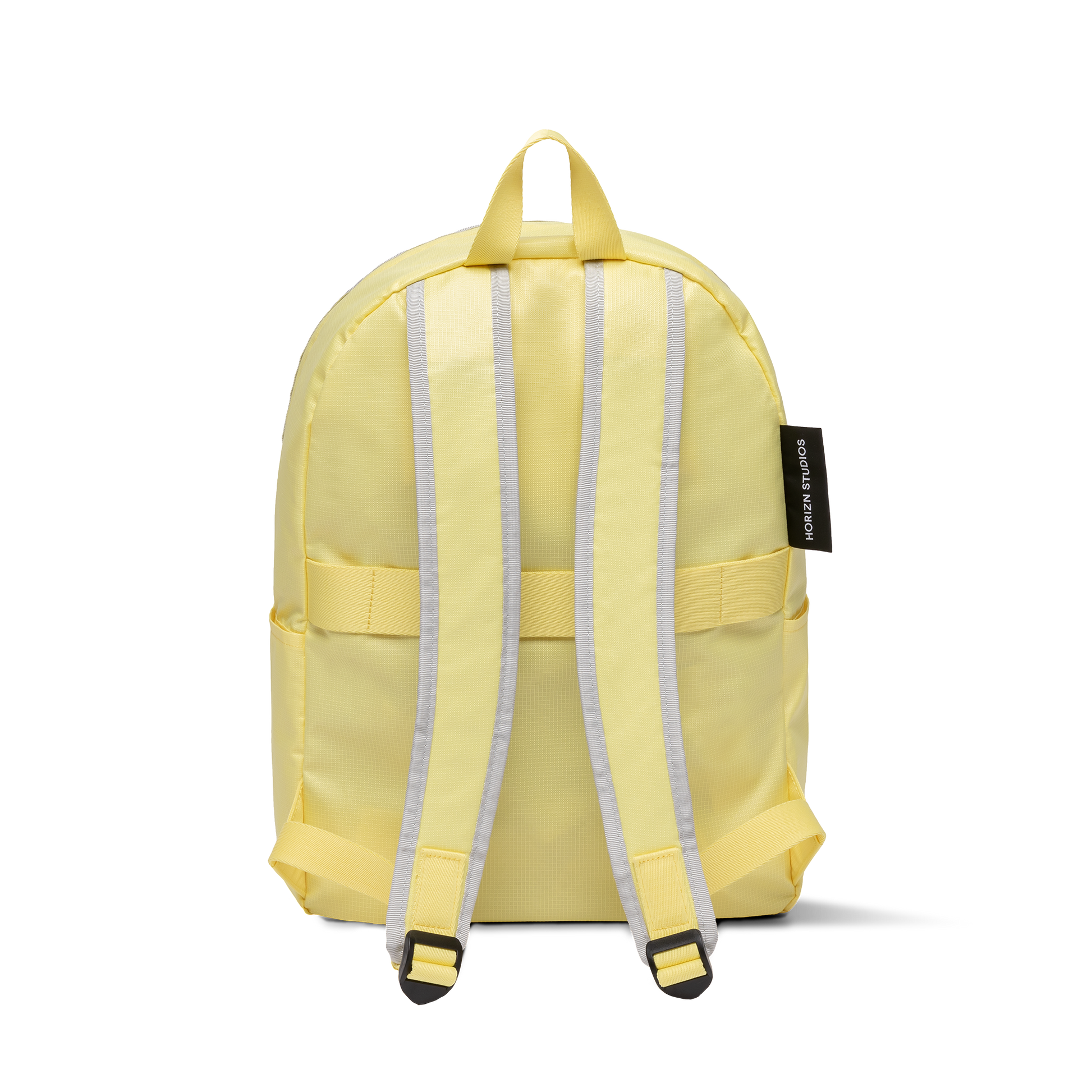 Daypack Medium Glossy Lemon Rückseite - Horizn Studios
