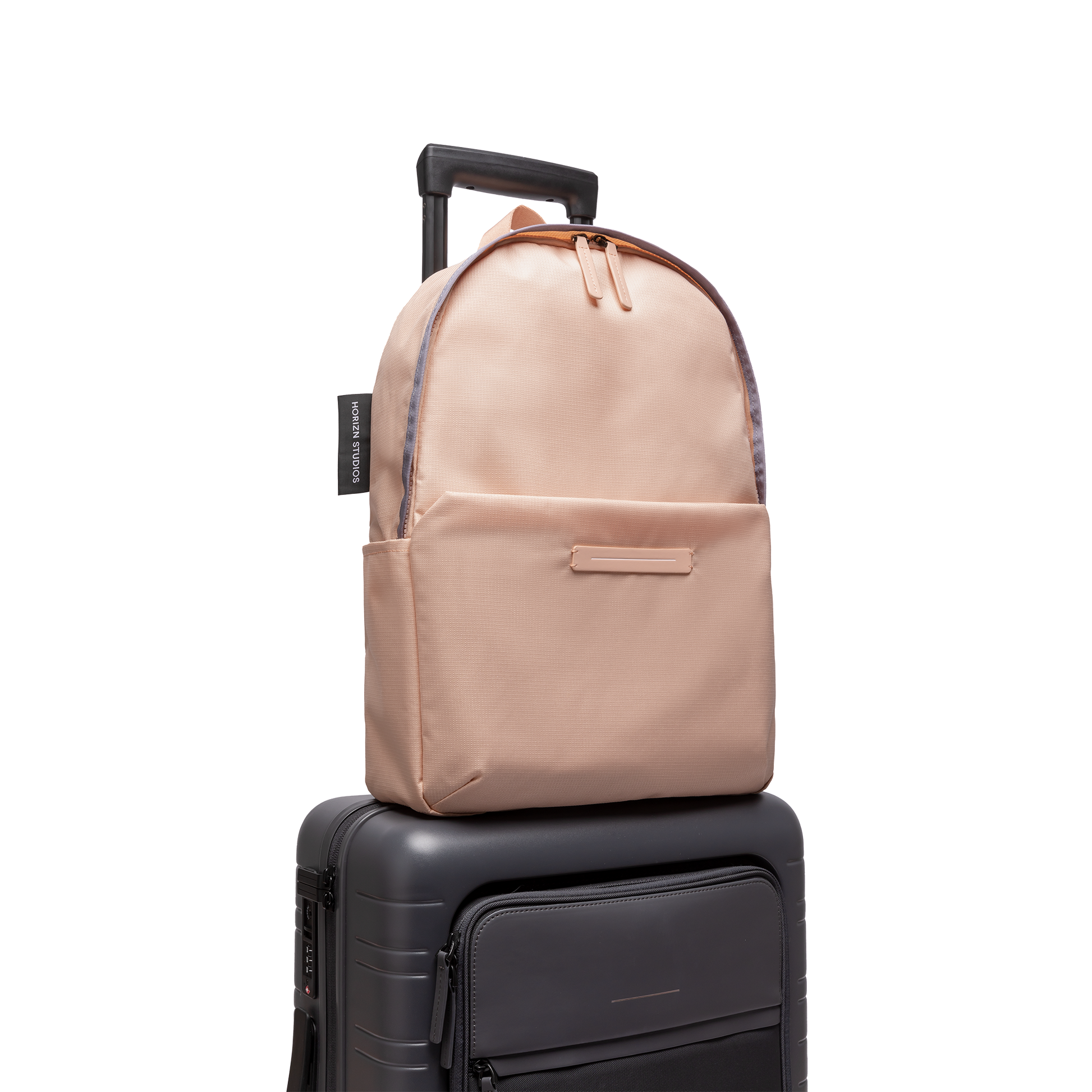 Daypack Medium Beige Rosa Trolley - Horizn Studios