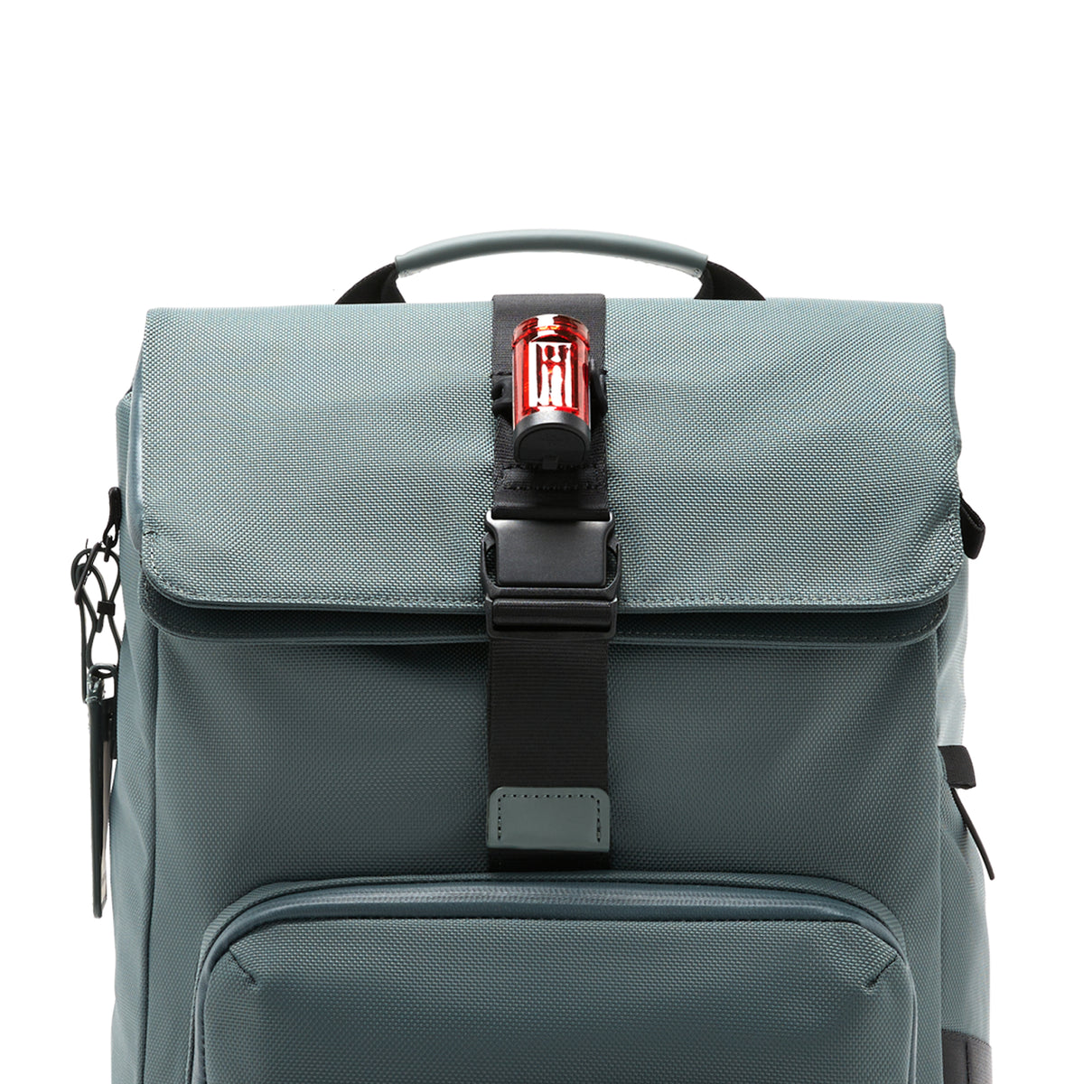 Midtown Flaptop Backpack / Pine Green / Recycled Nylon