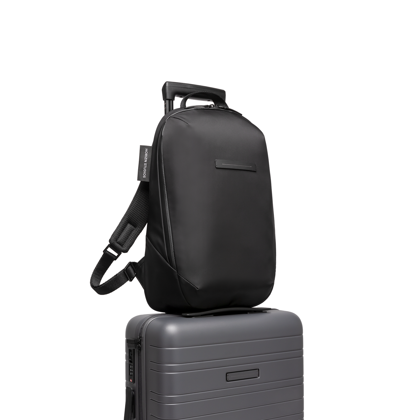 Gion Rucksack Light Trolley Seitenansicht - Wasserabweisend Vegan Ergonomisch - Horizn Studios