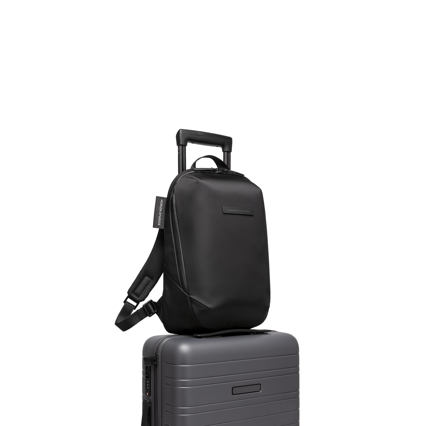 Gion Rucksack Light Trolley Seitenansicht - Wasserabweisend Vegan Ergonomisch - Horizn Studios