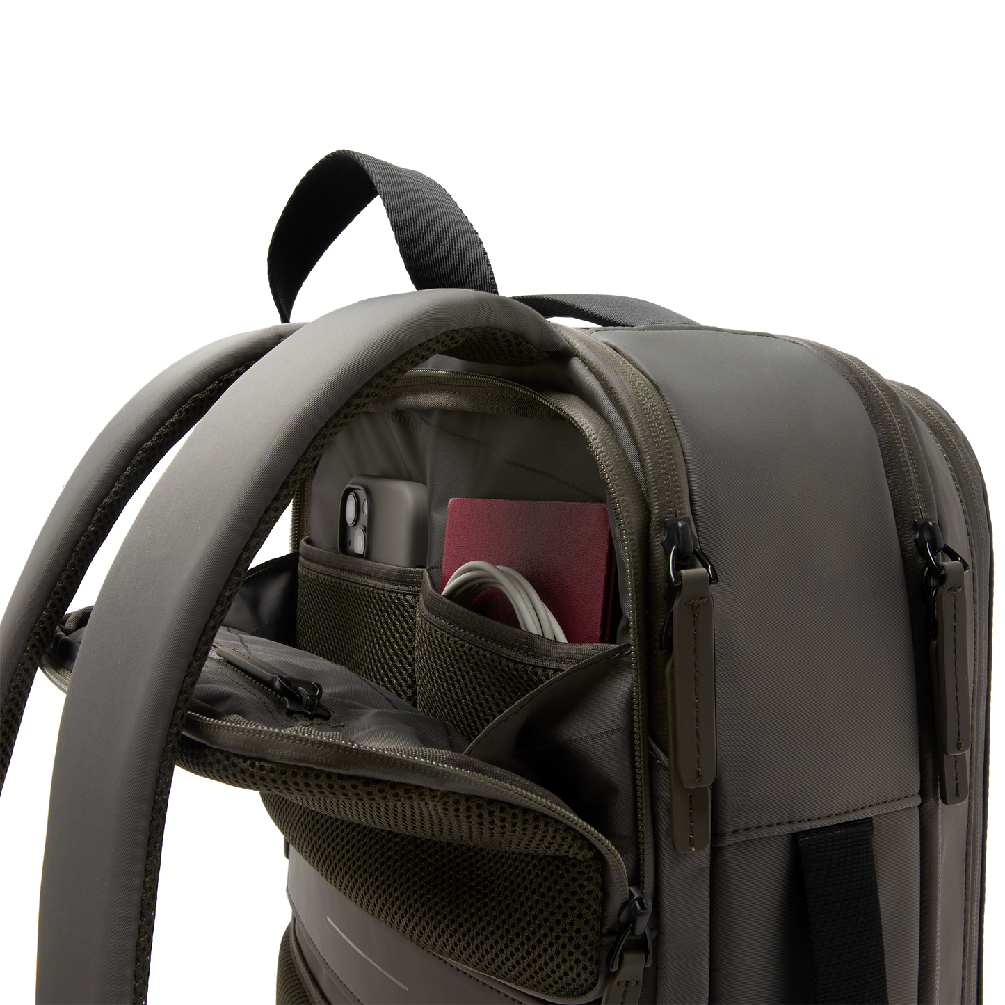 Gion Rucksack Travel Grün - Wasserabweisend Vegan Ergonomisch - Horizn Studios