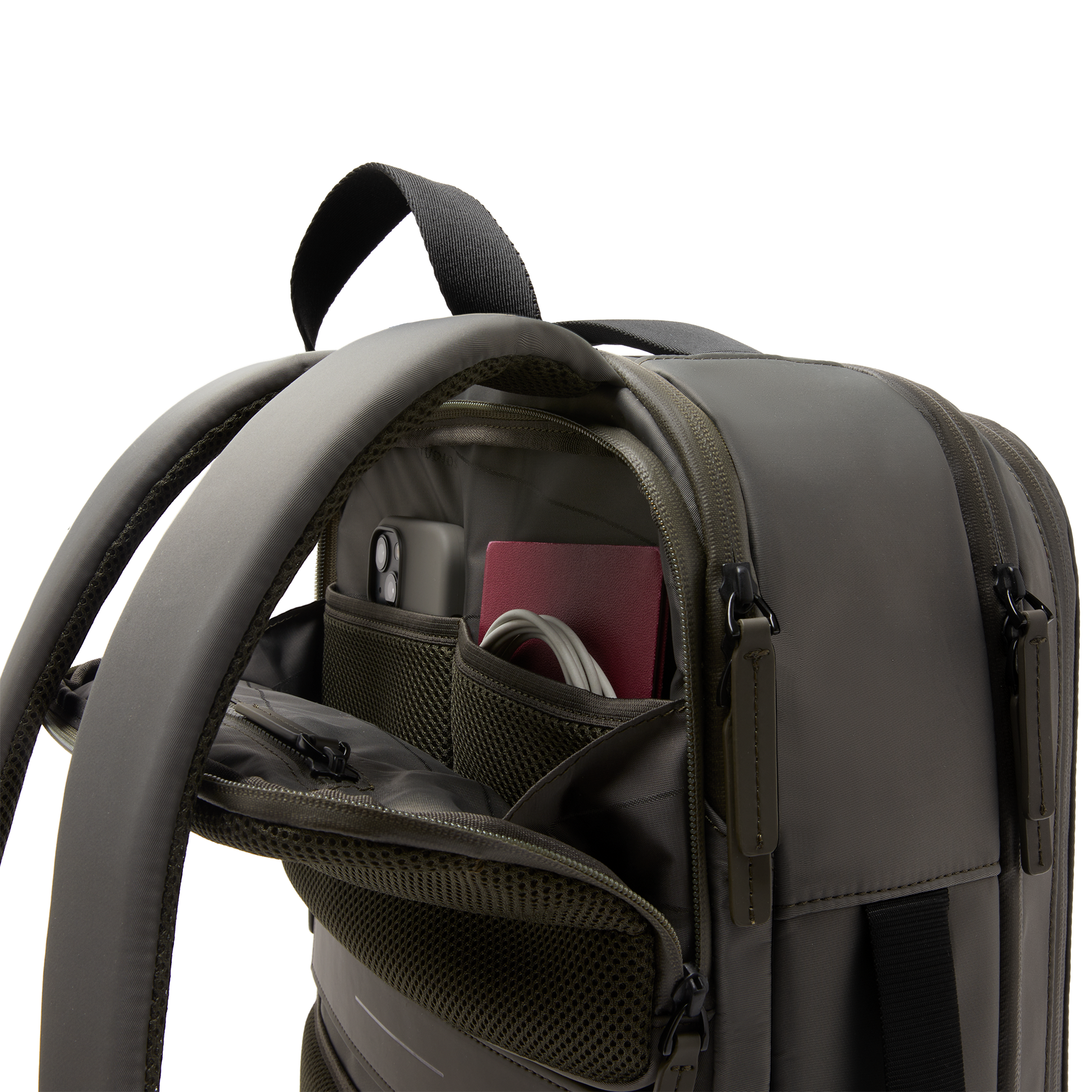 Gion Rucksack Travel Grün - Wasserabweisend Vegan Ergonomisch - Horizn Studios