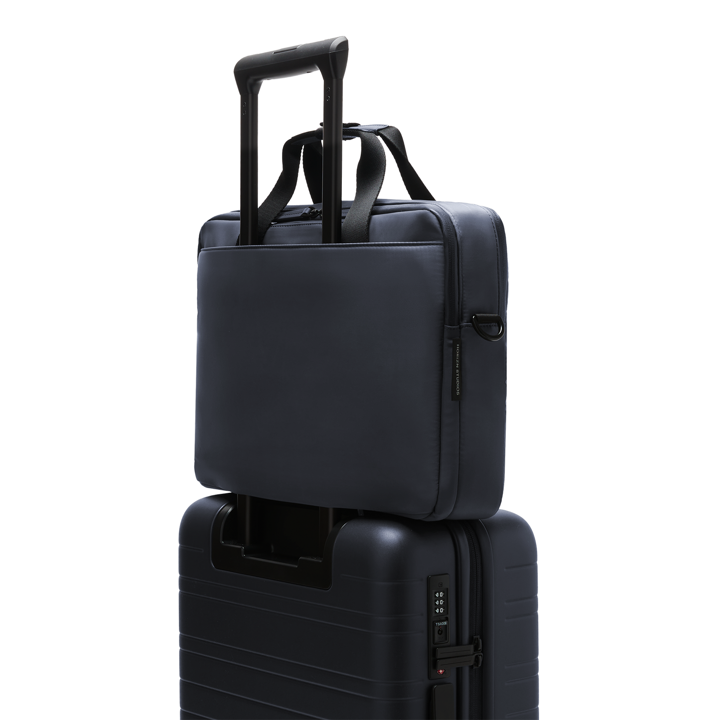 Gion Briefcase / Night Blue / Recycled Nylon