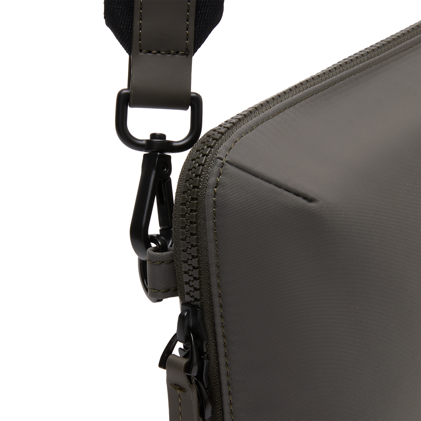 Gion Umhängetasche Shoulderbag Grün Detail - Wasserabweisend Funktional Stilvoll - Horizn Studios
