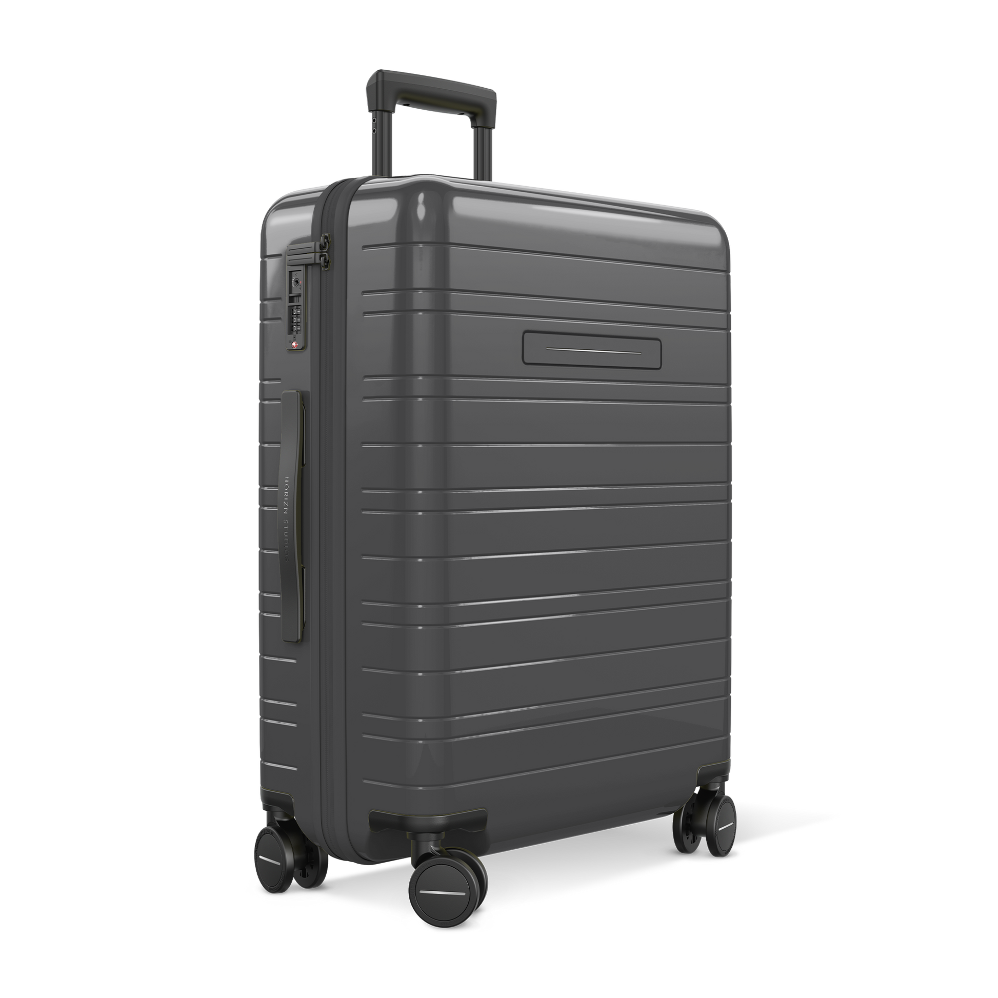 Koffer Essential Glossy Graphite - Hartschale Polycarbonat Leicht Robust - Horizn Studios