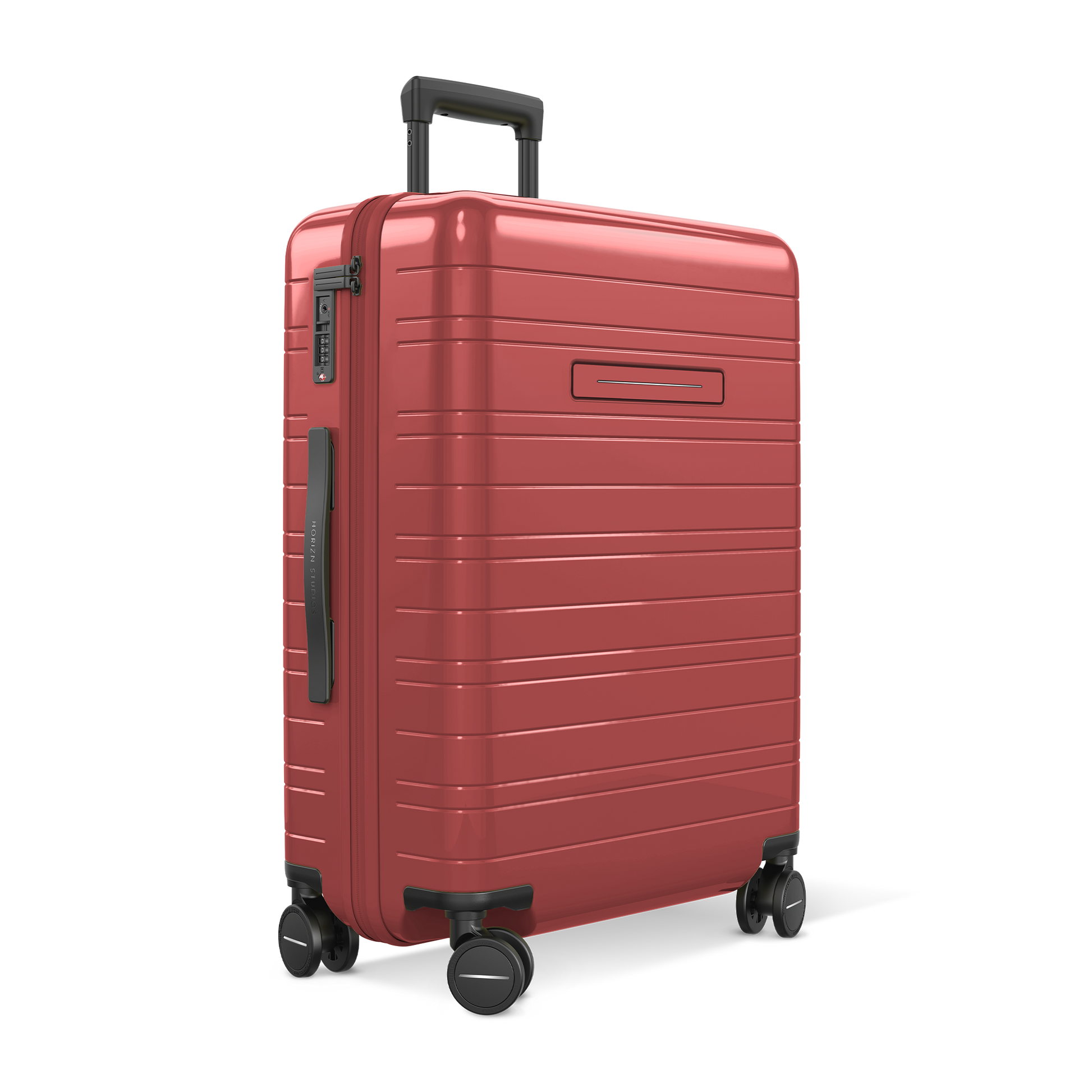 Koffer Essential Glossy True Red - Hartschale Polycarbonat Leicht Robust - Horizn Studios