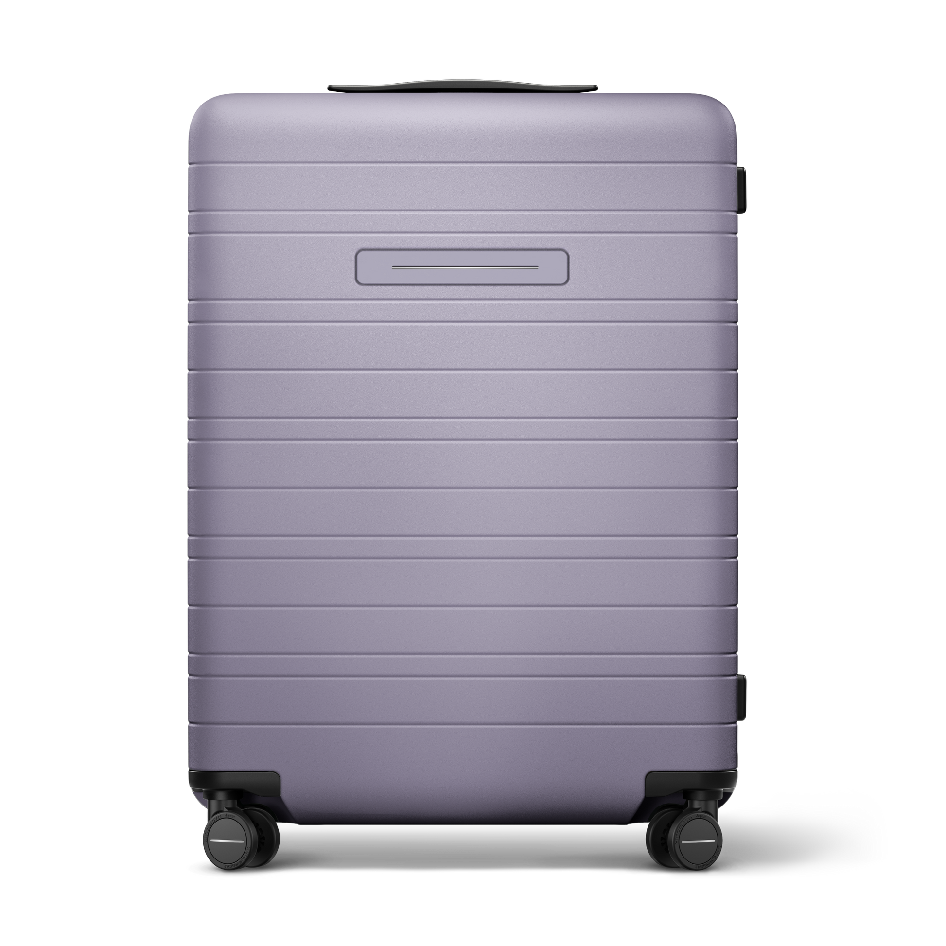 Koffer Essential Grau Lavender Vorderseite - Hartschale Polycarbonat Leicht Robust - Horizn Studios