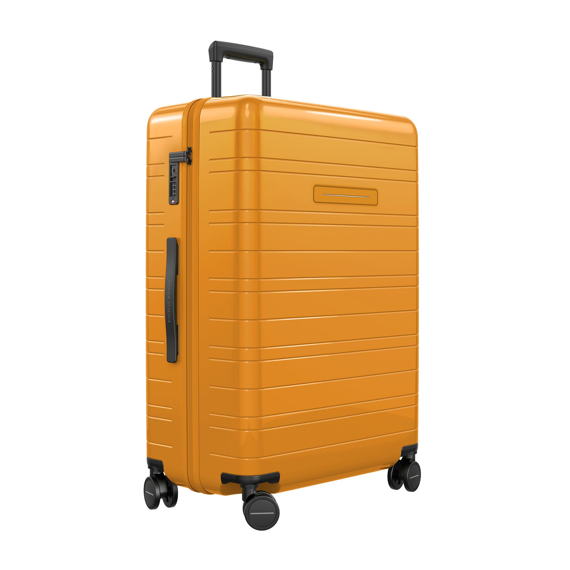 Koffer Essential Glossy Bright Amber - Hartschale Polycarbonat Leicht Robust - Horizn Studios