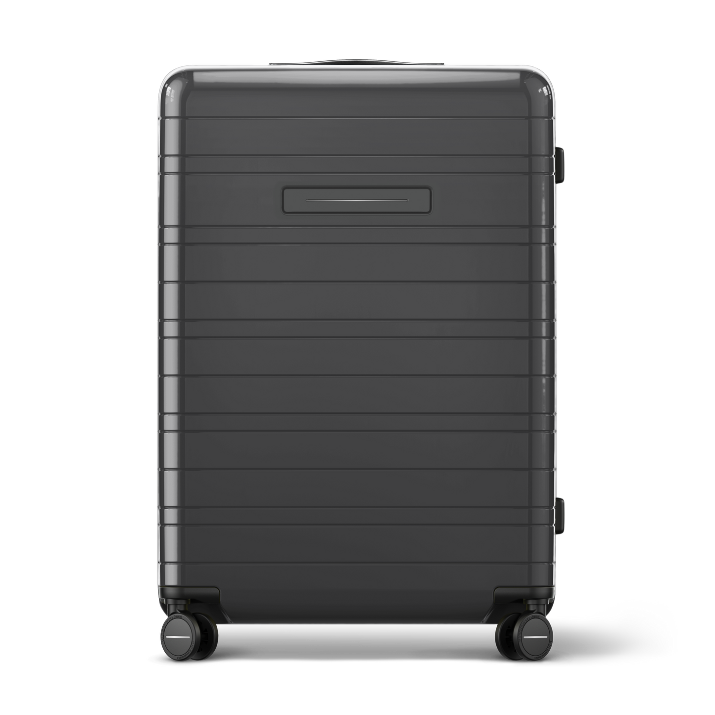 Koffer Essential Glossy Graphite Vorderseite Adcb - Hartschale Polycarbonat Leicht Robust - Horizn Studios