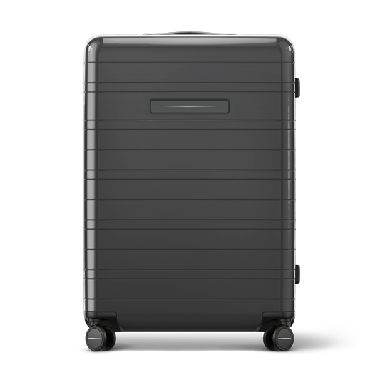 Koffer Essential Glossy Graphite Vorderseite Adcb - Hartschale Polycarbonat Leicht Robust - Horizn Studios