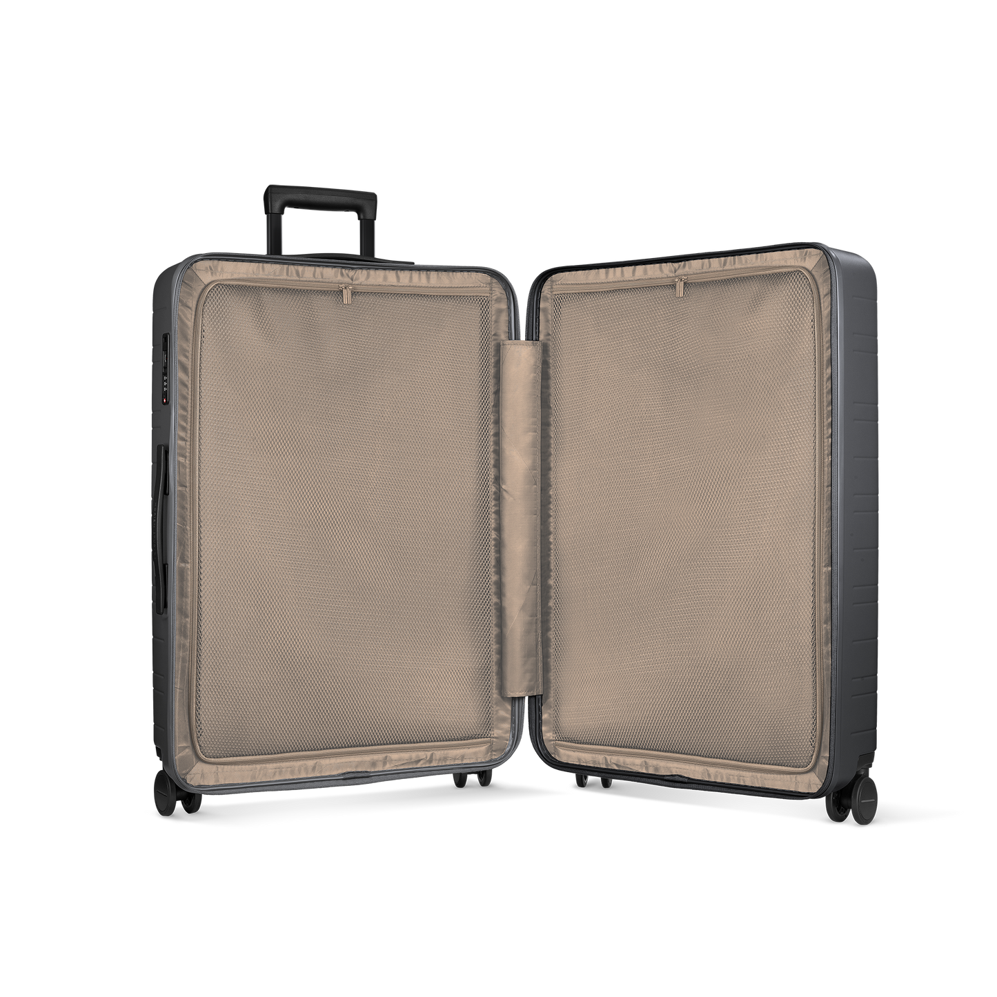 Koffer Series Dark Slate Innenansicht - Hartschale Polycarbonat Leicht Robust - Horizn Studios