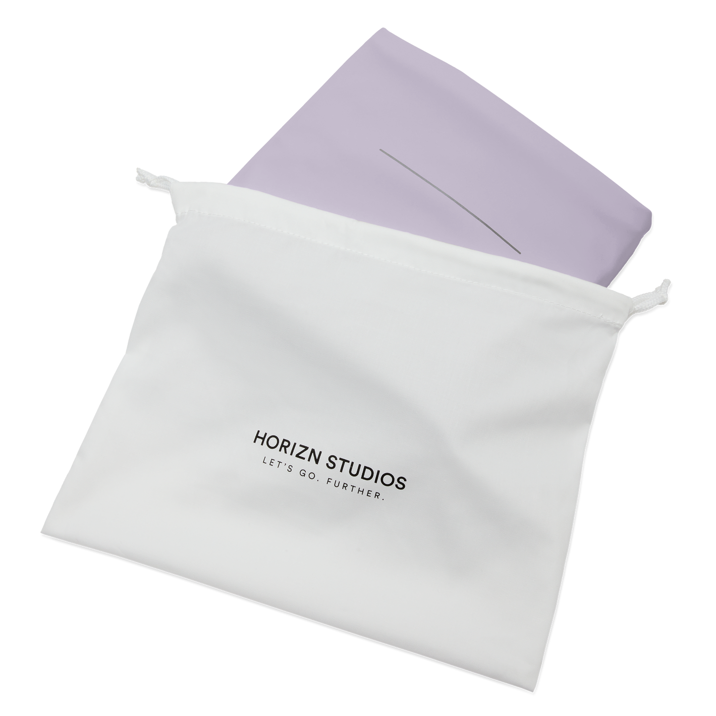 Koffer Cover Koffer Grau Lavender Folded - Hartschale Polycarbonat Leicht Robust - Horizn Studios