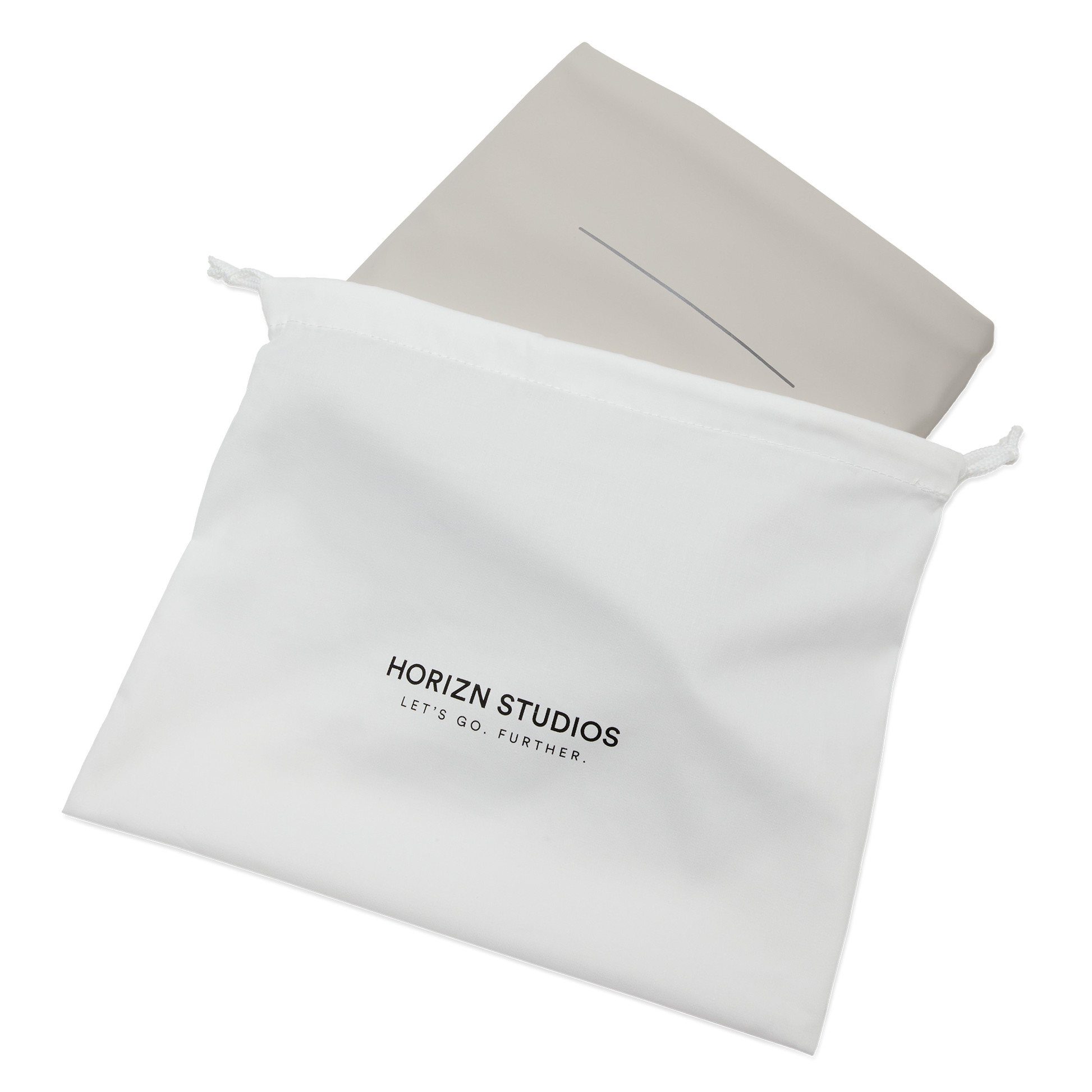 Koffer Cover Koffer Beige Folded - Hartschale Polycarbonat Leicht Robust - Horizn Studios