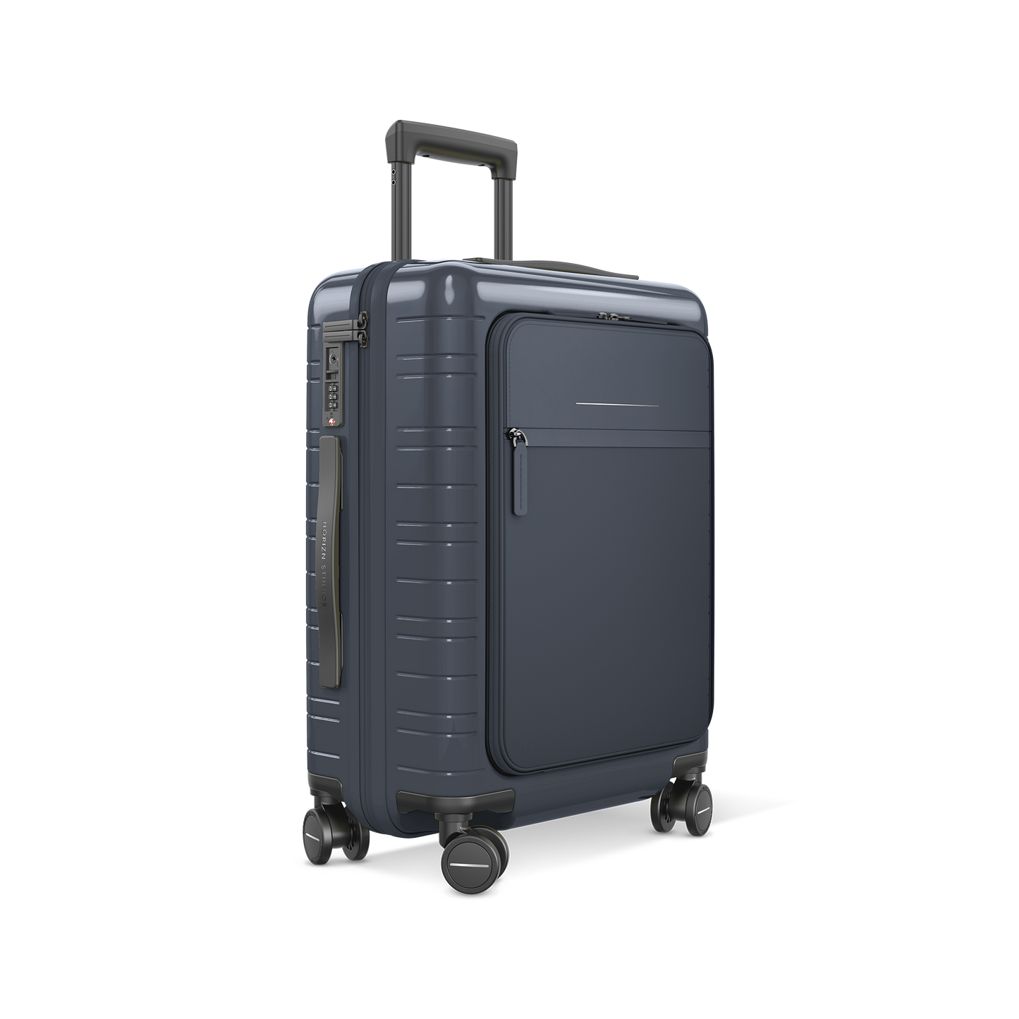 Koffer Essential Glossy Blau - Hartschale Polycarbonat Leicht Robust - Horizn Studios