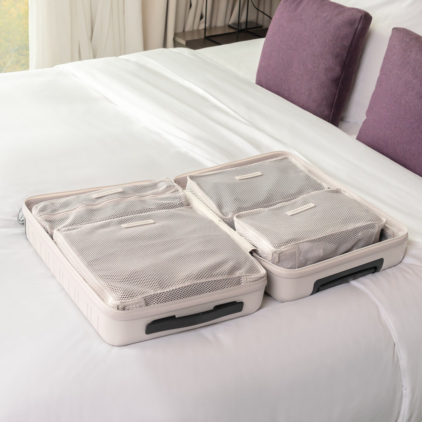 Packing Cubes / Light Quartz Grey / Polyester Lining