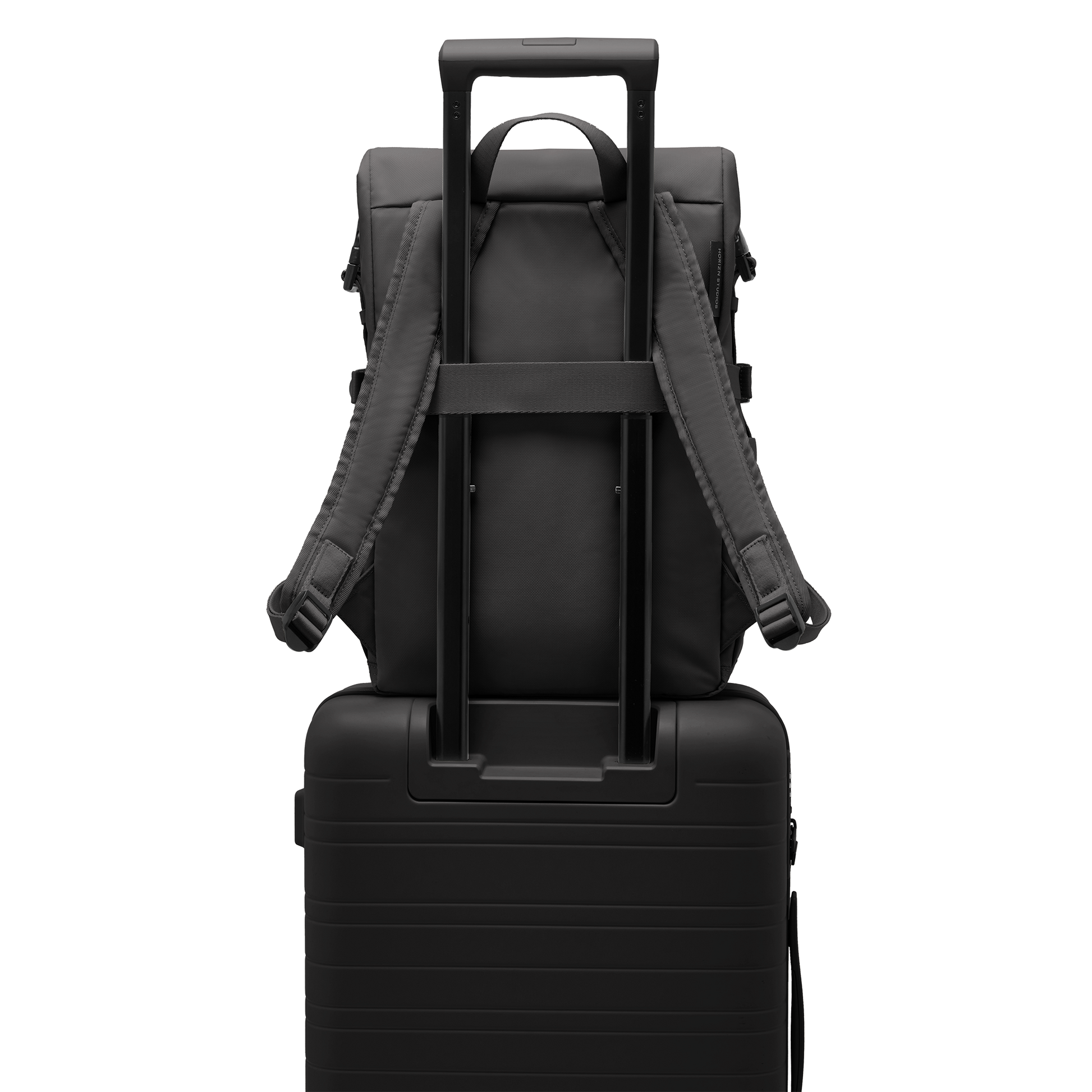 Shibuya Rolltop Rucksack Trolley - Wasserabweisend Vegan Ergonomisch - Horizn Studios