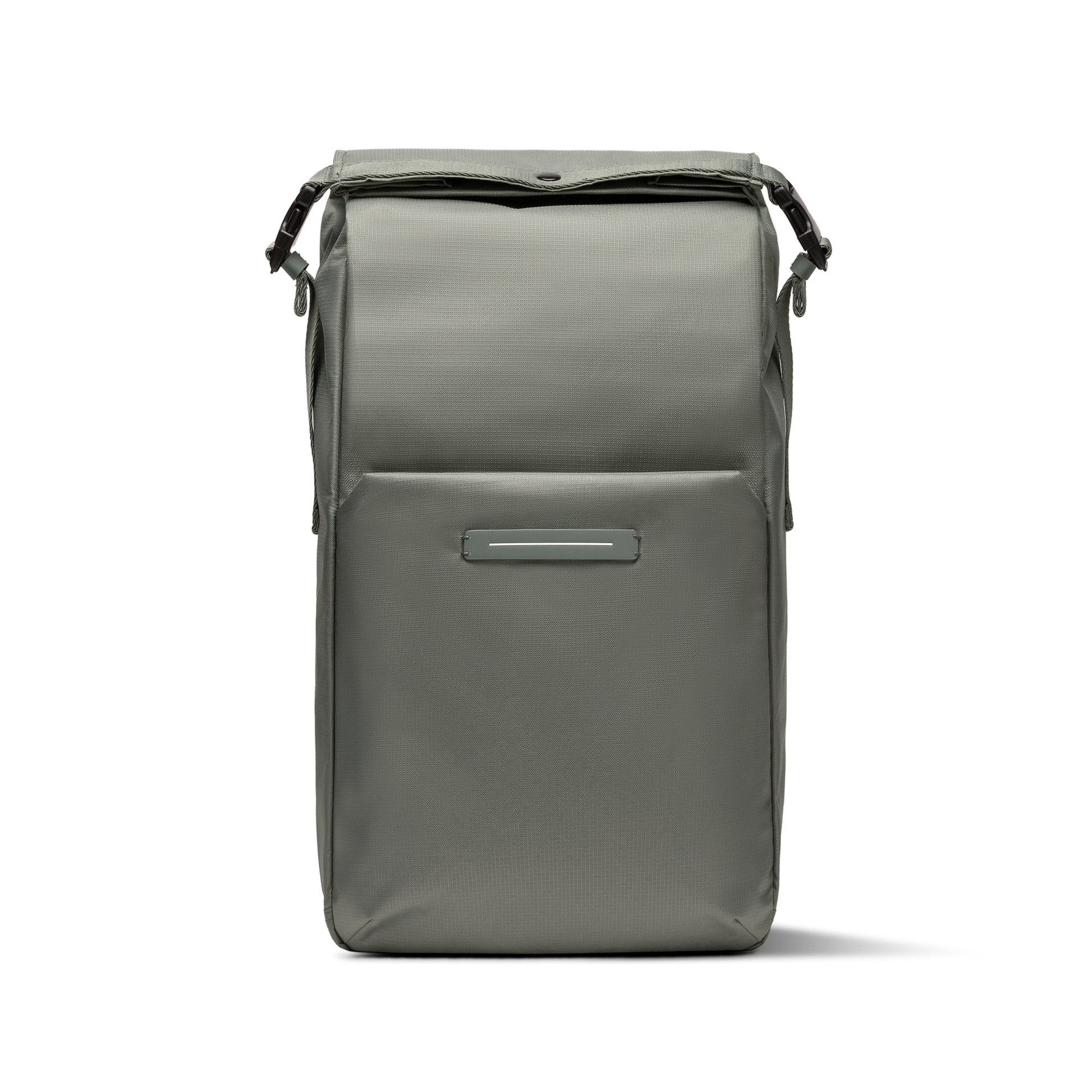 Shibuya Rolltop Rucksack Rucksack Grün Green Vorderseite Erweitert - Wasserabweisend Vegan Ergonomisch - Horizn Studios