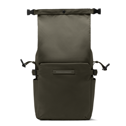 Shibuya Rolltop Rucksack Grün Erweitert - Wasserabweisend Vegan Ergonomisch - Horizn Studios