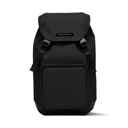 SoFo Backpack City / Black / Recycled Waxed Canvas