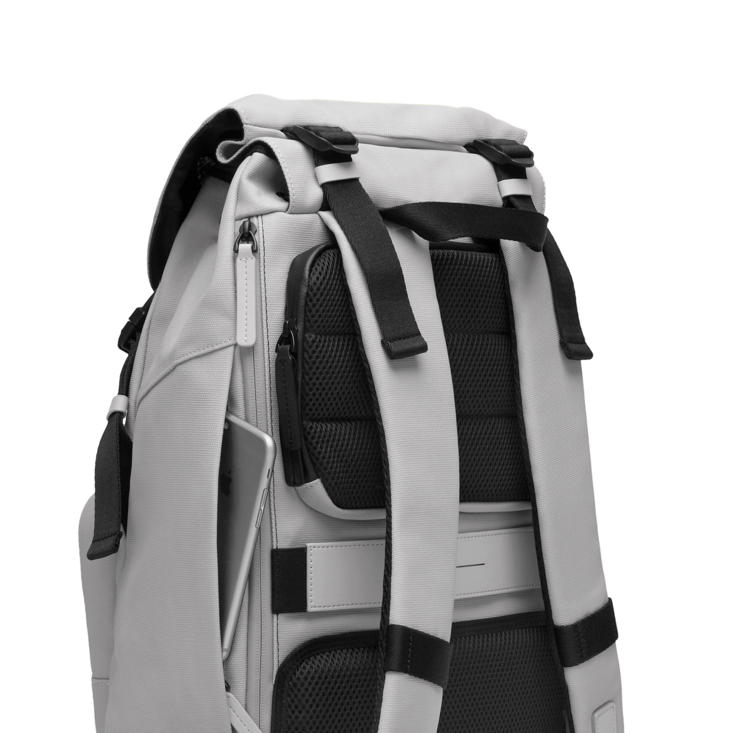 SoFo Backpack City / Light Quartz Grey / Recycled Waxed Canvas