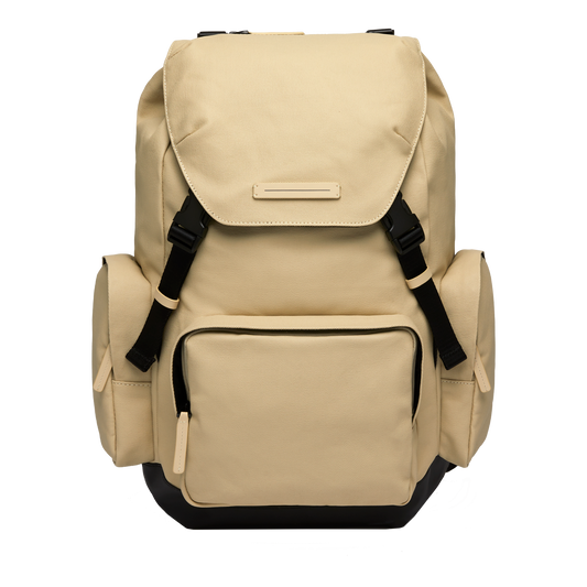 Sofo Rucksack Beige Vorderseite Ead - Wasserabweisend Vegan Ergonomisch - Horizn Studios