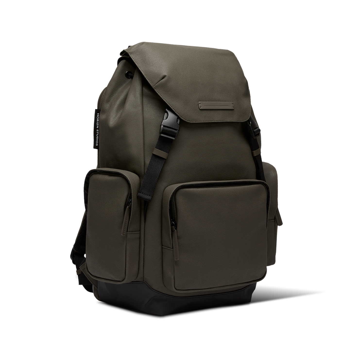 Sofo Rucksack Travel Darkolive - Wasserabweisend Vegan Ergonomisch - Horizn Studios