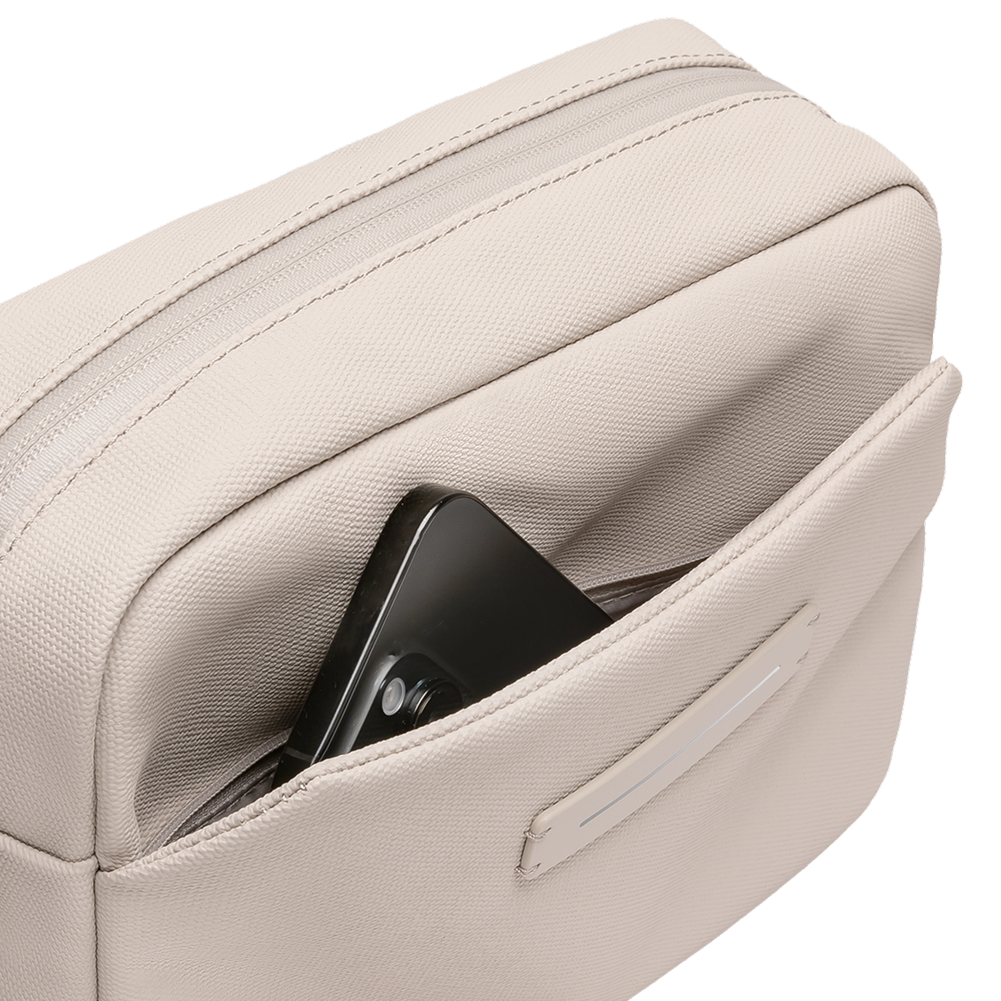 Sofo Box Tasche Beige Fronttasche - Wasserabweisend Funktional Stilvoll - Horizn Studios