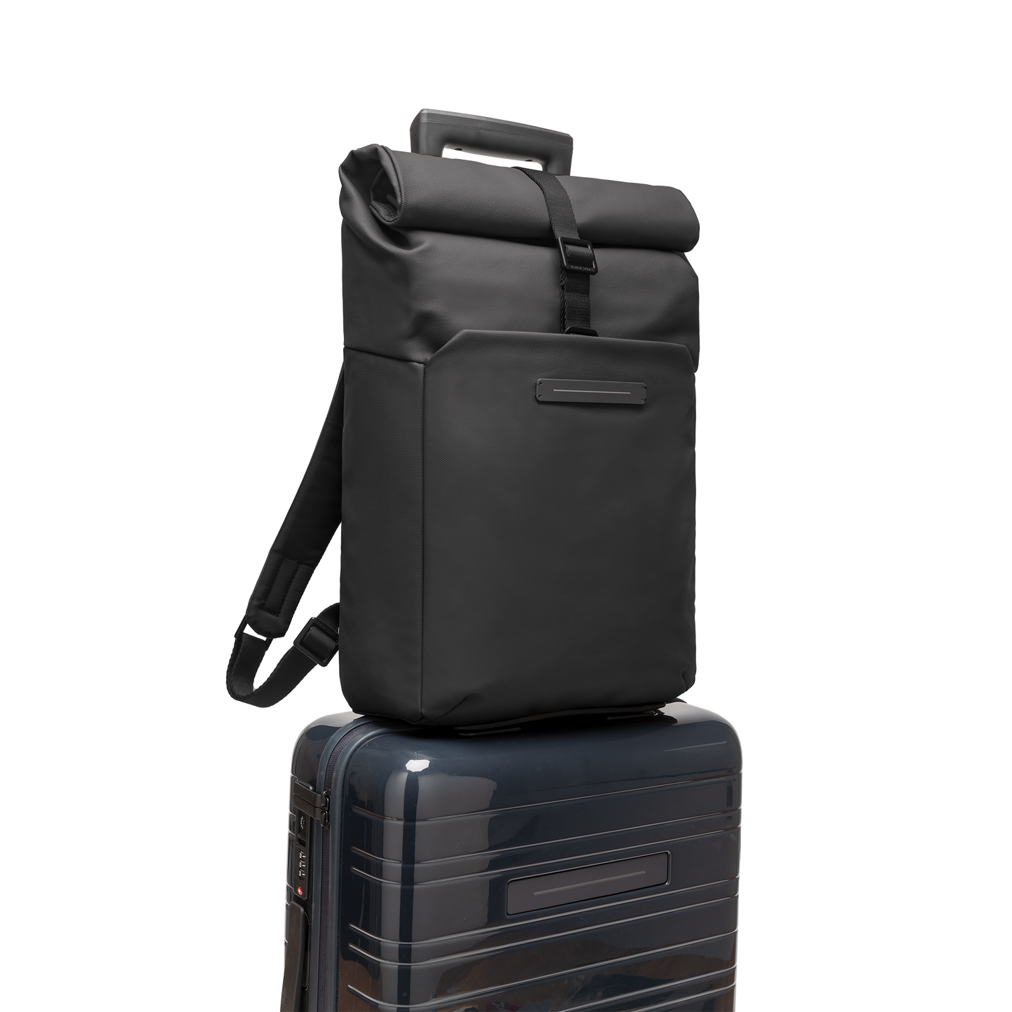 Sofo Rolltop Rucksack Rucksack Rucksack Vorderseite Trolley - Wasserabweisend Vegan Ergonomisch - Horizn Studios