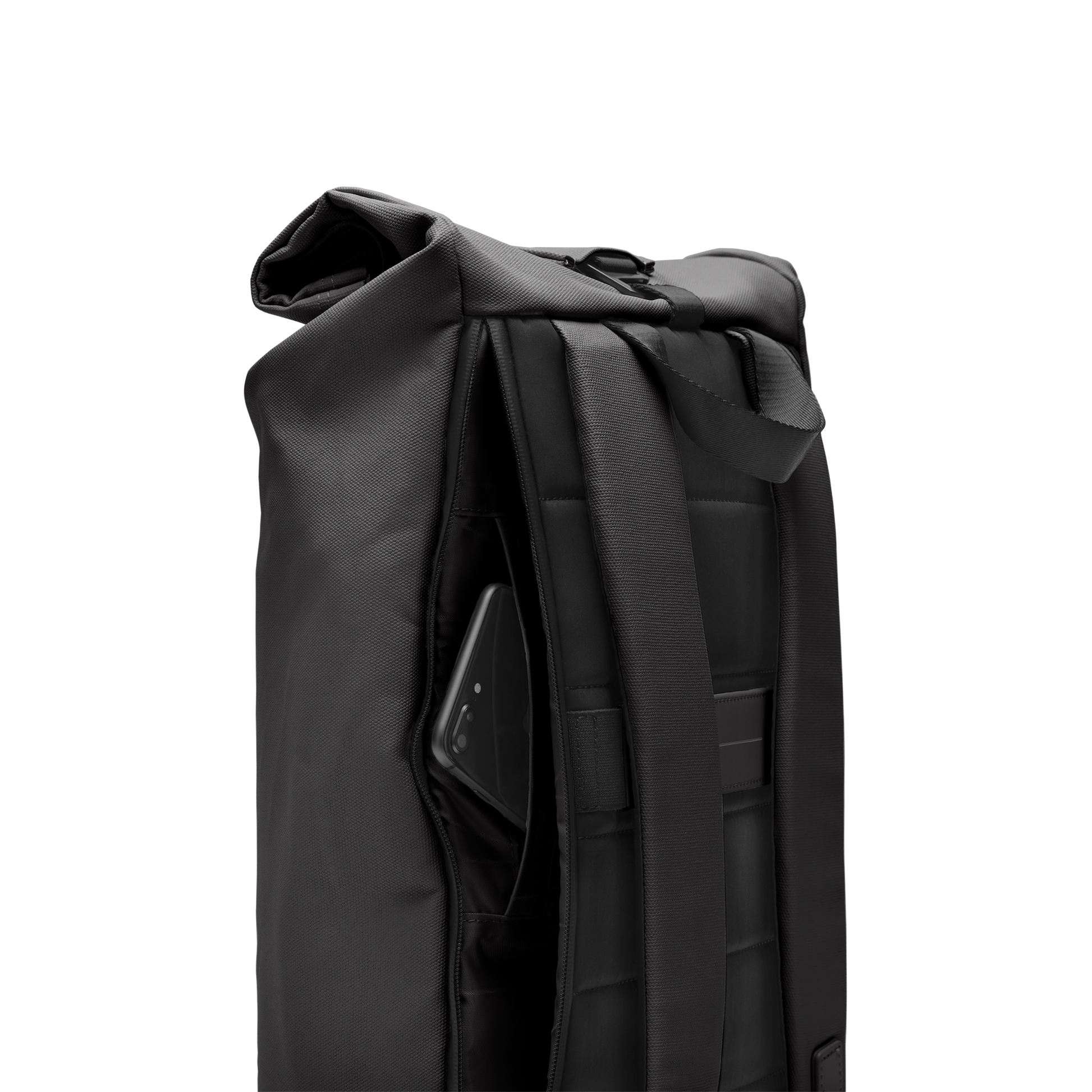Sofo Rolltop Rucksack Detail - Wasserabweisend Vegan Ergonomisch - Horizn Studios