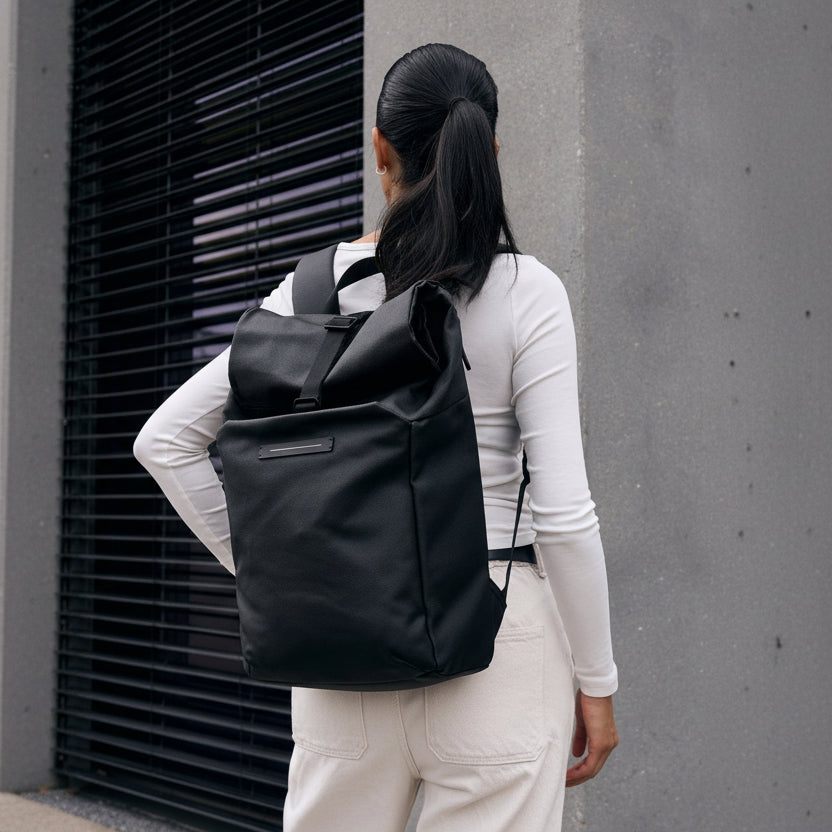 SoFo Rolltop Backpack X / Night Blue / Waxed Canvas