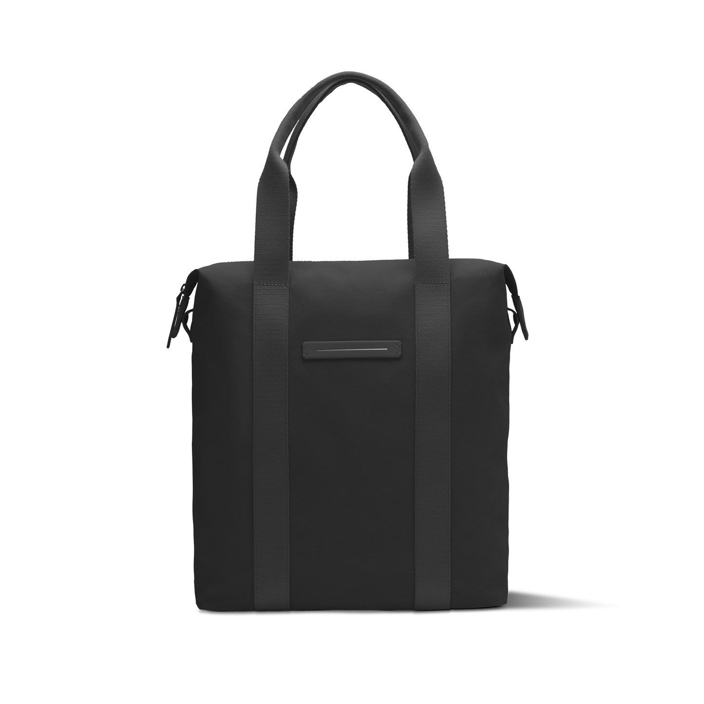 SoFo Vertical Tote / All Black / Waxed Canvas