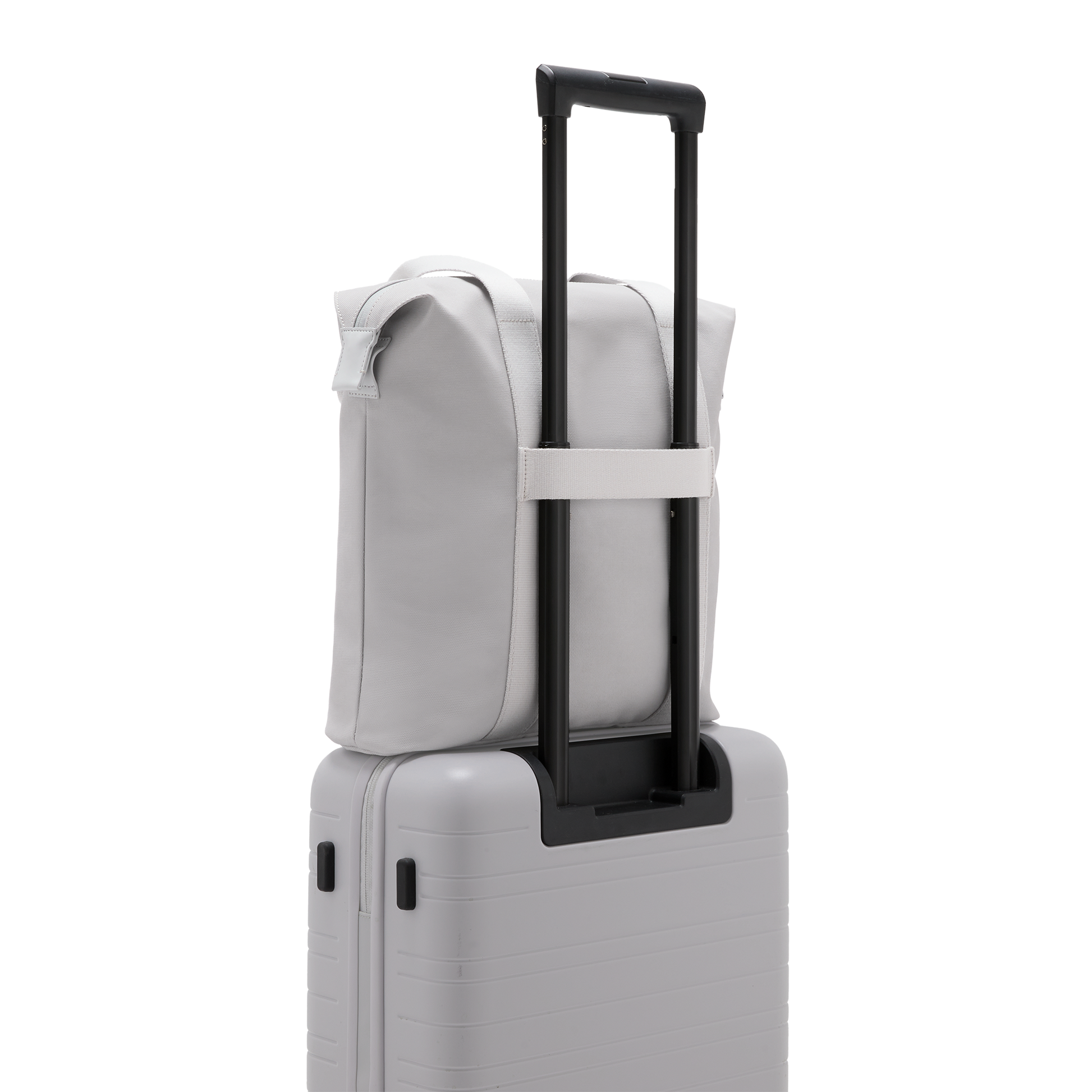 Sofo Vertical Tragetasche Light Quartz Grau Trolley - Wasserabweisend Funktional Stilvoll - Horizn Studios
