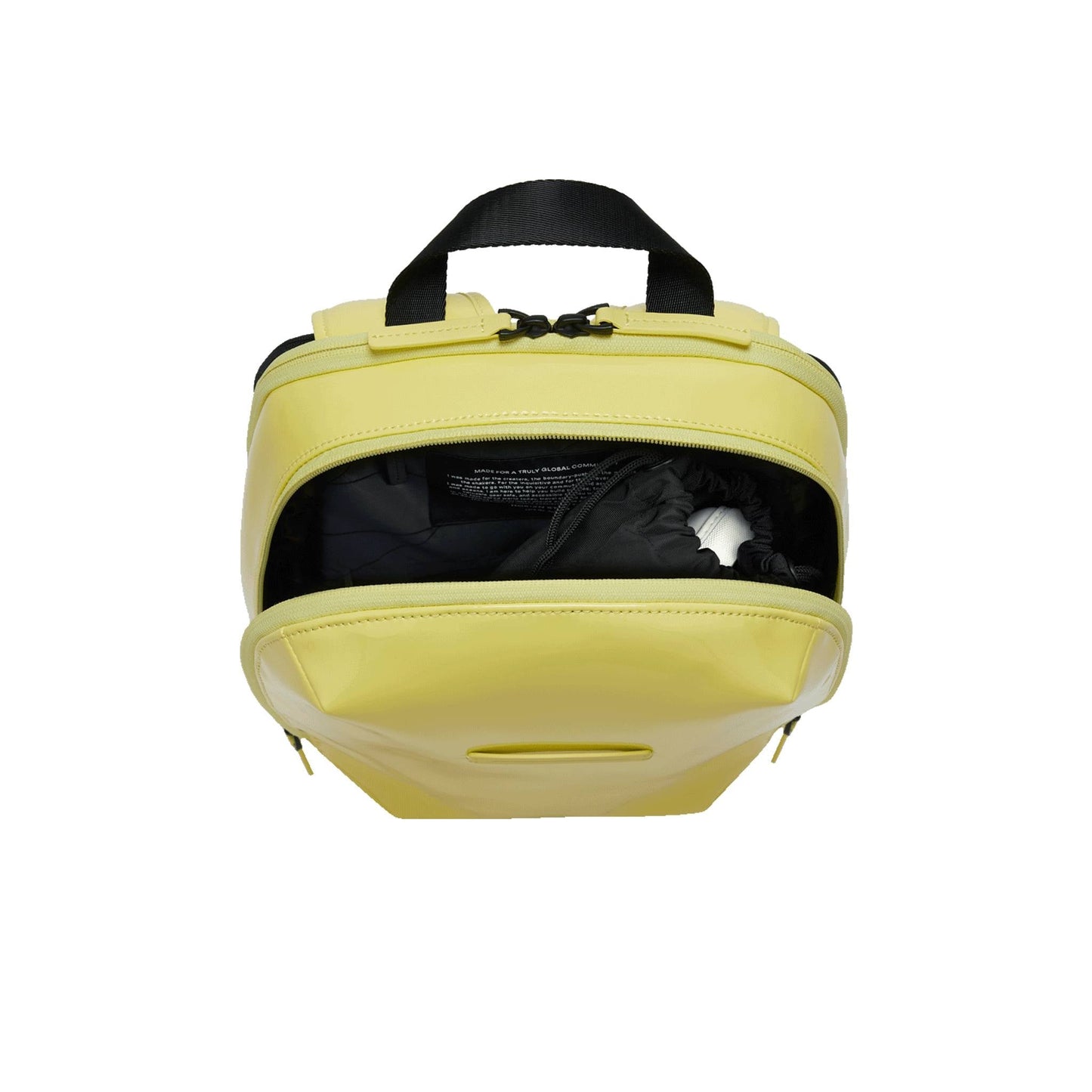 Gion Rucksack Glossy Lemon Detail Maincompartment Bed - Wasserabweisend Vegan Ergonomisch - Horizn Studios