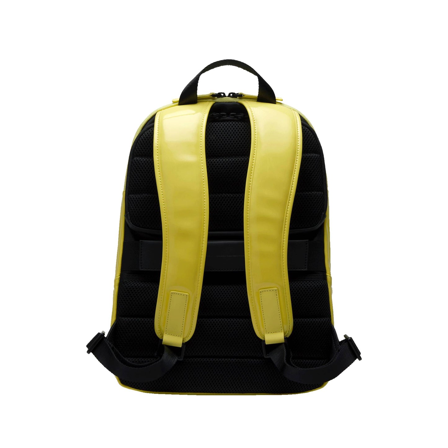 Gion Rucksack Glossy Lemon Rückseite - Wasserabweisend Vegan Ergonomisch - Horizn Studios